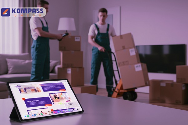 How Does Booking a Move-out Cleaning in Switzerland with Kompass Work?